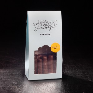 Chocolat gingembres noir Genaveh 100g  Bonbons chocolat