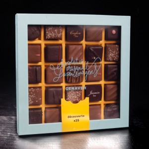 Coffret découverte 25 chocolats Genaveh  Coffrets