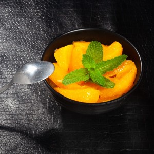 Salade suprême d'orange 150g  Fruits découpés