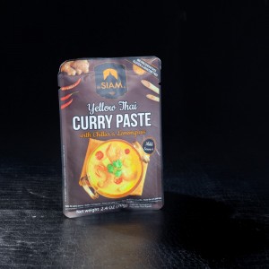 Pâte de curry jaune deSiam 70g  Asie