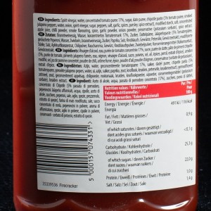 Sauce fire cracker Heinz 875ml  Amériques