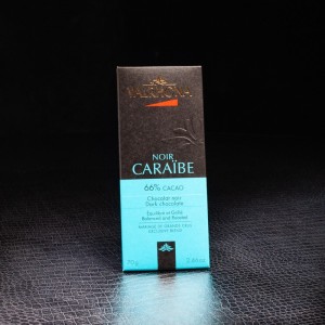 Valrhona noir Caraïbe 66% 70gr  Tablettes de chocolat