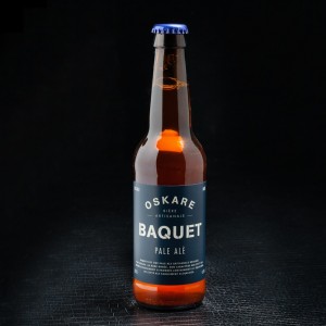 Bière Française Oskare Baquet Pale Ale 4.5% 33cl  Bières blondes