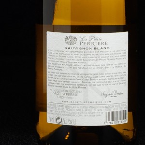 Vin blanc La Petite Perrière 2018 - 2019 Maison Saget 75cl  Vins blancs
