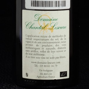 Vin rouge Vosne Romanée 1er Cru les Suchots 2014 Domaine C.Lescure 75cl  Vins bio