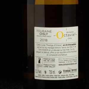 Vin blanc Touraine Oisly 2019 Domaine Octavie Oisly 75cl  Vins blancs