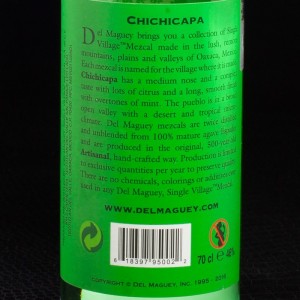 Mezcal : Del Maguey Chichicapa 46% 70cl  Mezcals