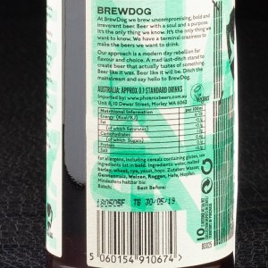Bière Brewdog Nanny State 0.50% 33cl  Bières blondes