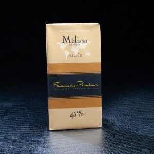 Pralus Mélissa chocolat 45% 100gr  Tablettes de chocolat