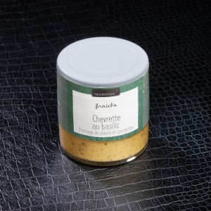 Tartinable chevrette au basilic Savor&Sens 100gr  À tartiner