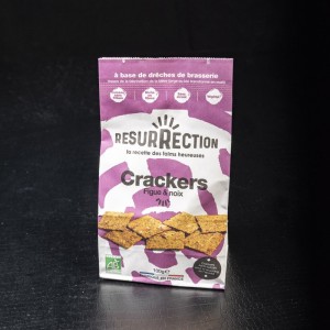 Crackers figue, noix Resurrection Bio 100gr  Crackers