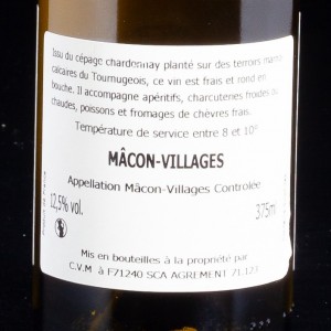 Vin blanc Mâcon-Villages Domaine André Dupuis 37,50cl  Vins blancs