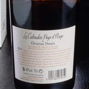 Calvados Pays d'Auge XO de Christian Drouin 40%  Calvados