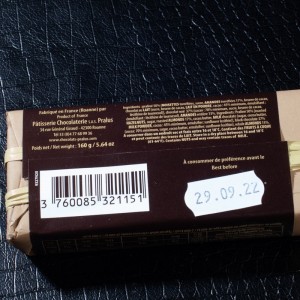 Barre infernale noir Pralus 160g  Bonbons chocolat