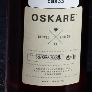 Bière casca red Oskare 33cl  Bières aromatisées