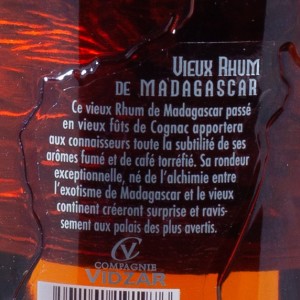 Rhum Vieux Dzama 5 ans finition fût de Cognac 40% 70cl  Cave à rhums