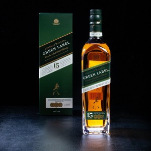 Whisky Ecossais Green Label Blended Malt Johnnie Walker 43% 70cl  Écosse