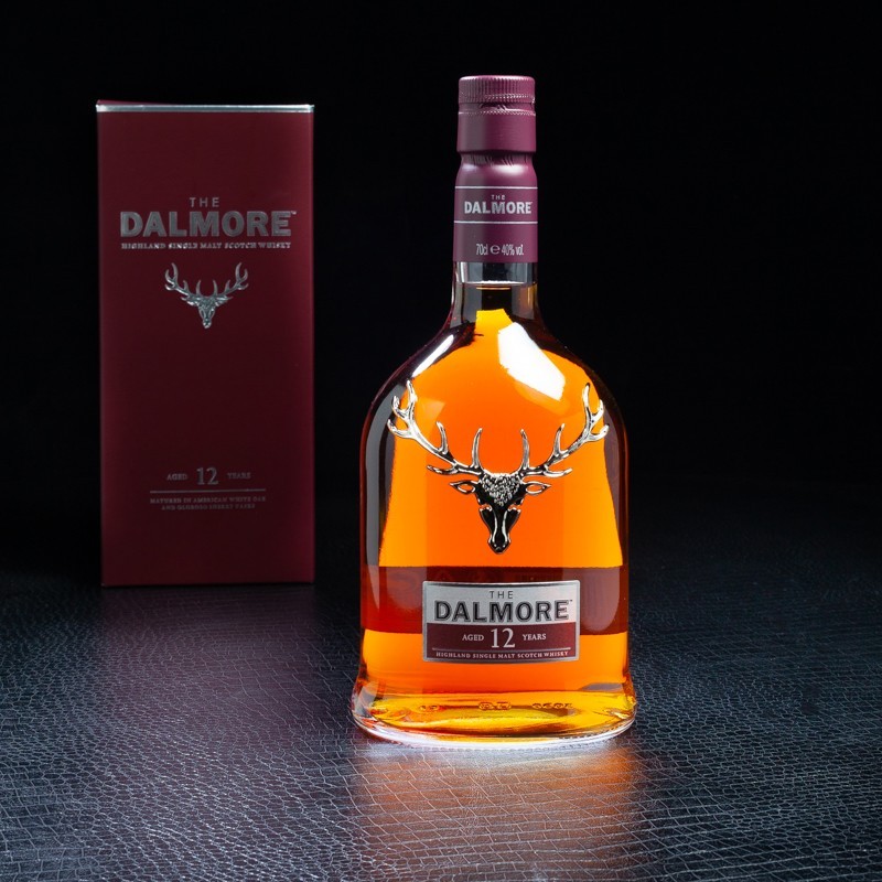 Whisky Ecossais Single Malt Highlands Dalmore 12 ans 40 % 70cl avec