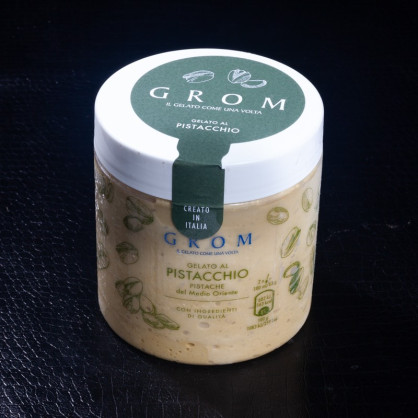 Glace pistache 460ml Grom  Crème glacée