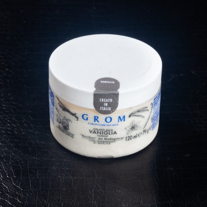 Glace vanille 120ml Grom  Crème glacée