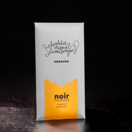 Tablette chocolat noir caramel de Guérande 100g Genaveh  Tablettes de chocolat
