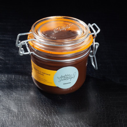 Pâte à tartiner noisette noir l'intense 250g Genaveh  Pâtes à tartiner