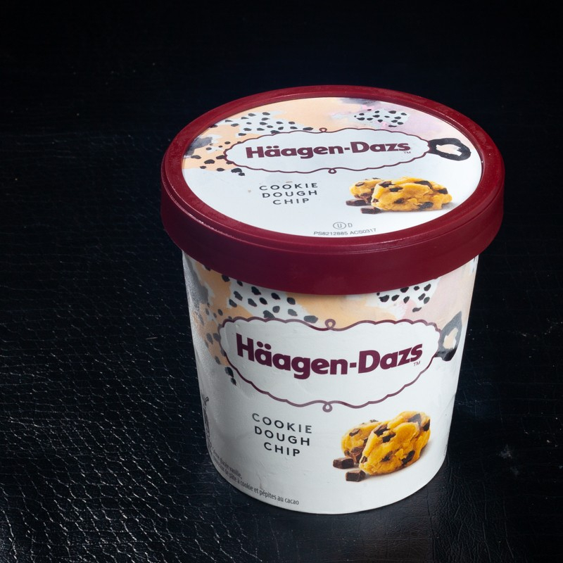 Glace en pot Cookie dough 460ml Häagen-Dazs  Glaces