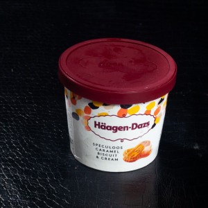 Glace en pot spéculos, caramel & biscuit 95ml Häagen-Dazs  Glaces