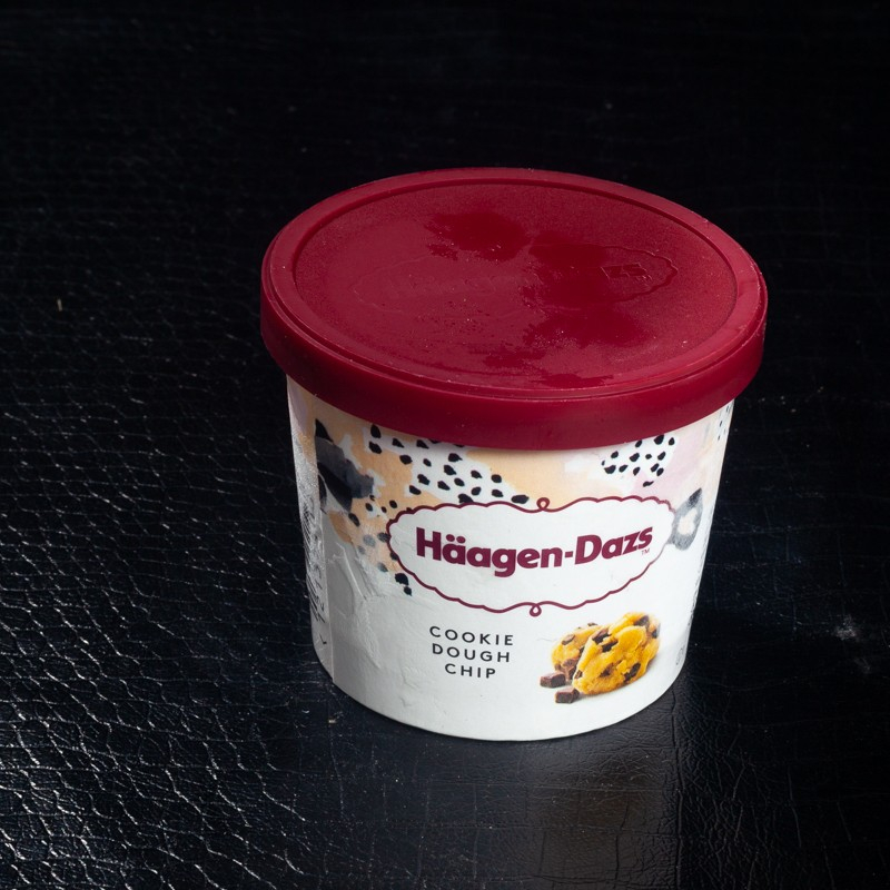 Glace en pot cookie dough chip 95ml Häagen-Dazs  Glaces