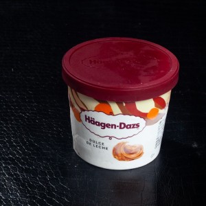 Glace en pot dulce de leche 95ml Häagen-Dazs  Glaces