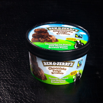 Glace chocolat fudge brownie 100ml Ben & Jerry's  Crème glacée