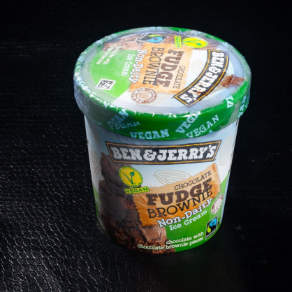 Glace en pot Vegan Chocolate Fudge Brownie Ben & Jerry's 465ml