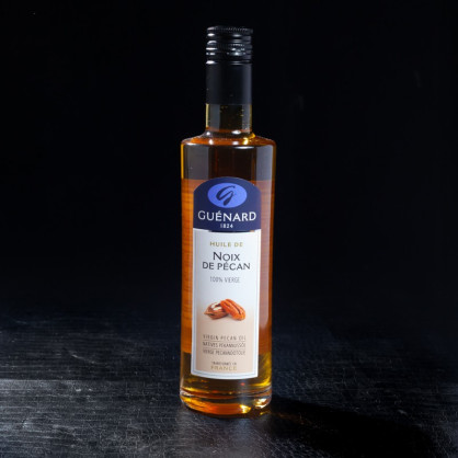 Huile de noix de pécan 100% vierge 25cl Guénard  Huiles