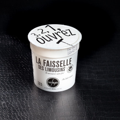 Faisselle lait entier 45% Laiterie Les Fayes 100g