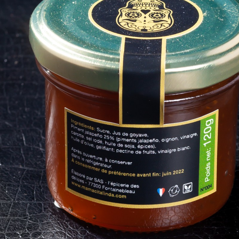 NPT - Confiture de Jalapeño Mamacita Linda 120g  A NE PAS TOUCHER