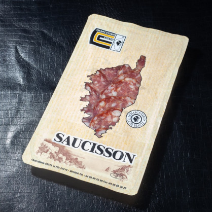 Saucisson Corse tranché Charcuterie Costa 100g