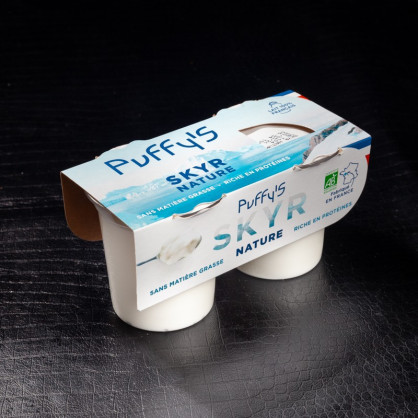 Yaourt Bio Skyr nature Puffy's 2x125g