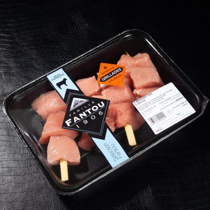 4 brochette de veau Maison Fantou