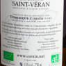 Vin blanc Saint-Véran Les Serreuxdières 2018 Domaine Cornin 75cl  Vins blancs