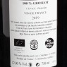 Vin rouge de France 100% Groslot 2019 Domaine Les Grandes vignes 75cl  Vins rouges