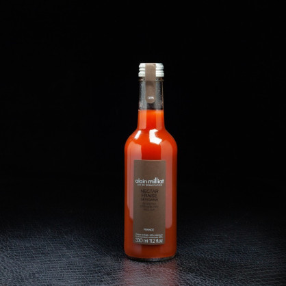Nectar de fraise sengana 33cl Alain Milliat  Jus de fruits