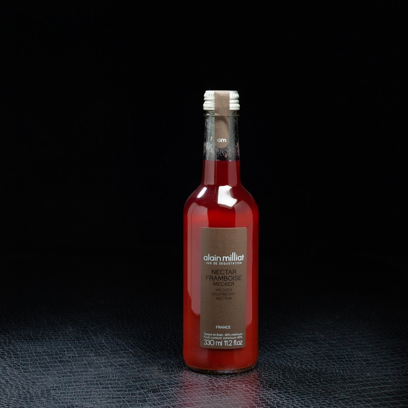 Nectar de framboise mecker 33cl Alain Milliat  Jus de fruits