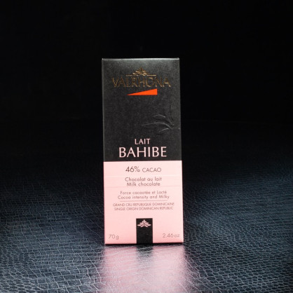 Bahibe lait 46% 70g Valrhona  Tablettes de chocolat