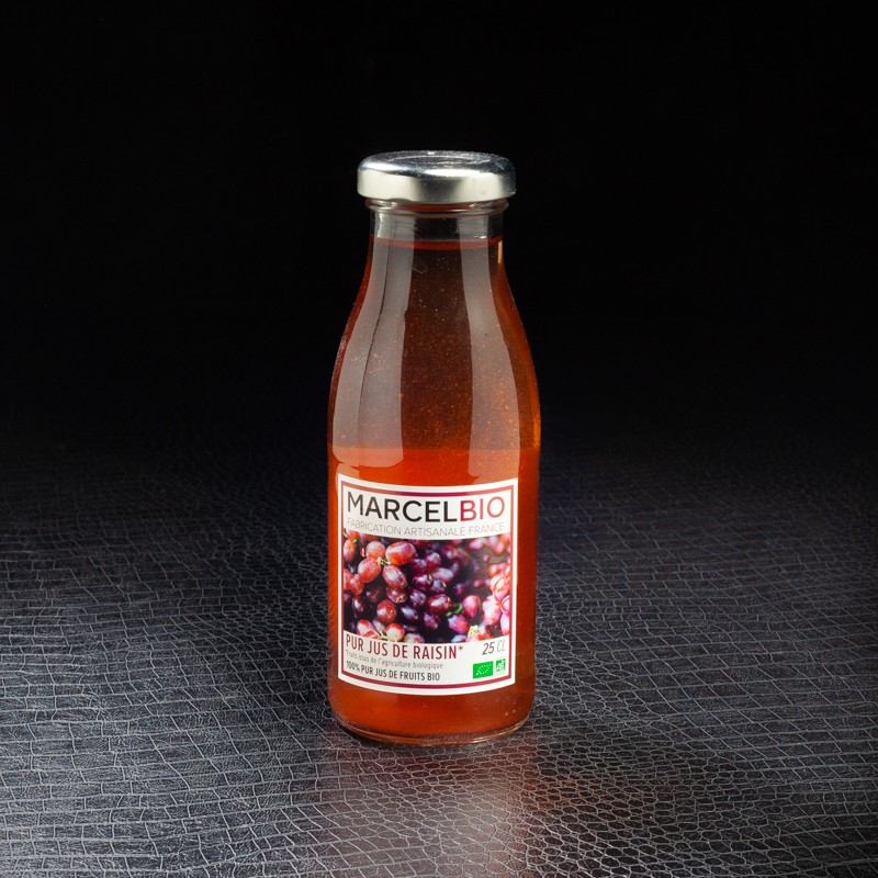 Jus de raisin Marcel Bio 25cl  Jus de fruits