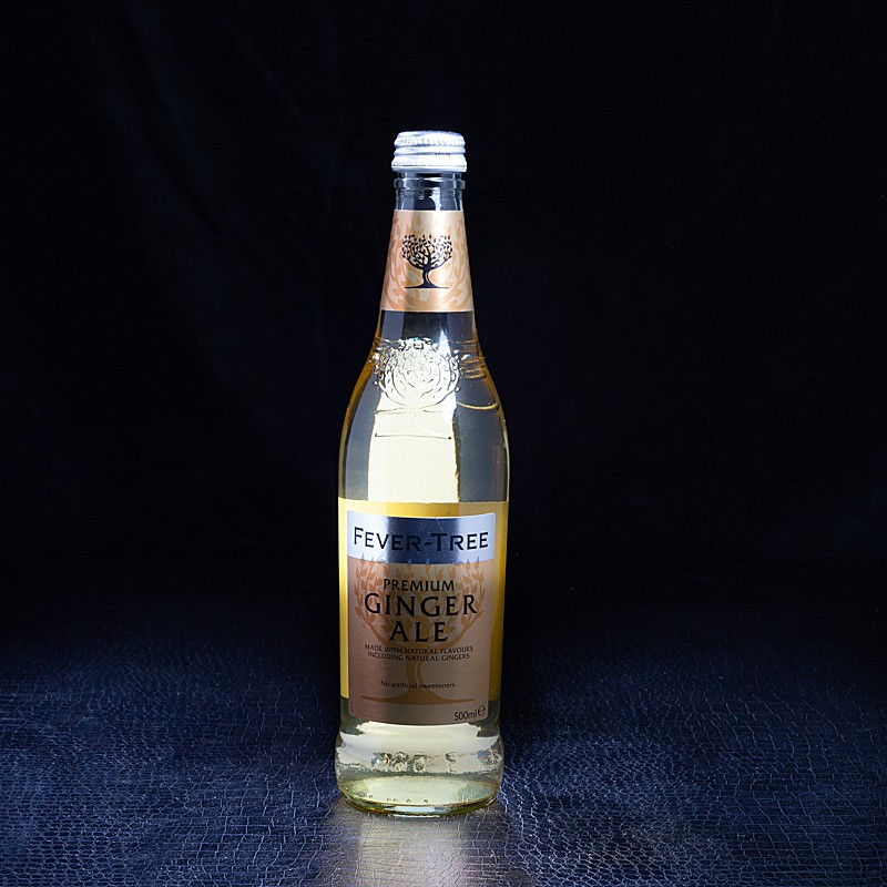 Ginger ale prenium 50cl Fever Tree  Limonades, limes et tonics