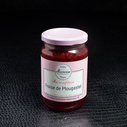 Confiture fraise de Plougastel 350g Muroise  Confitures