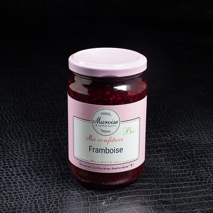 Confiture framboise bio 350g Muroise  Confitures