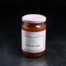 Confiture pêche de vigne 350g Muroise  Confitures