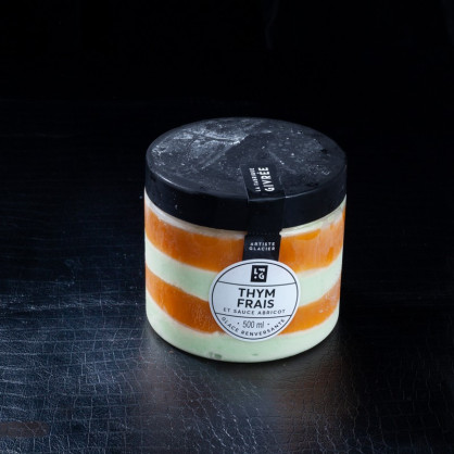 Glace thym frais sauce abricot La Fabrique Givrée 500ml