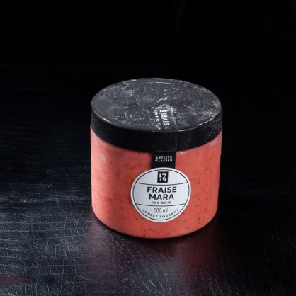 Glace fraise mara des bois La Fabrique Givrée 500ml